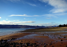 Aerial Footage from Lunderston Bay